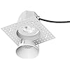 Iluminação WAC R3ARDL-F830-WT Aether Round com Acabamento Invisível e Motor de Luz LED com Foco de 40º e 3000K Branco Suave