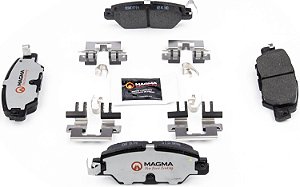 Pastilhas de Freio Cerâmicas Magma Fire Born Braking Pro-Series PSD1846C, Traseira