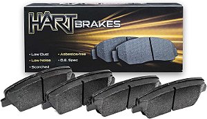 Freios Traseiros Hart Brakes Série Cerâmica Com Pastilhas de Freio Com Amortecedores de Borracha de Aço de Borracha.