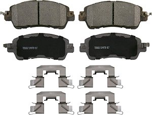 Conjunto de pastilhas de freio a disco cerâmicas Wagner Brake ThermoQuiet QC1852