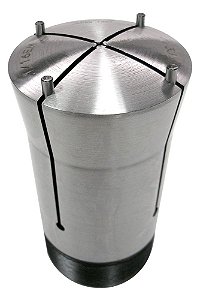 Lyndex 360-001S 3J Aço Collet de Emergência, Furo Piloto de 1/16, Comprimento de 3.75, Diâmetro Superior de 2.20, Diâmetro Inferior de 2