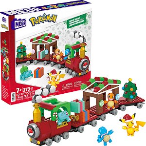 MEGA Pokémon Action Figure Building Toys, Holiday Train with 373 Pieces, 4 Poseable Characters, For Kids
MEGA Brinquedos de Construção de Figuras de Ação Pokémon, Trem de Férias com 373 Peças, 4 Personagens Articuláveis