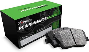 Pastilhas de Freio da Série Esportiva de Performance Dianteira R1 Concepts 2115-0331-00| Serve para Mazda RX-7 1986-1995