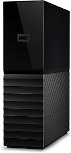 Western Digital 4TB My Book Disco Rígido Externo para Desktop, USB 3.0, Disco Rígido Externo com Proteção por Senha e Software de Backup - WDBBGB0040HBK-NESN