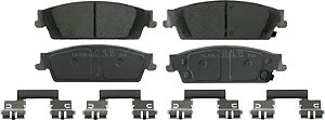 Conjunto de pastilhas de freio de disco cerâmico Wagner Brake ThermoQuiet QC1707