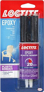 Loctite Plastic Bonder, 8.5 fl oz, 1, 8, Syringe = Loctite Plastic Bonder, 8.5 fl oz, 1, 8, seringa