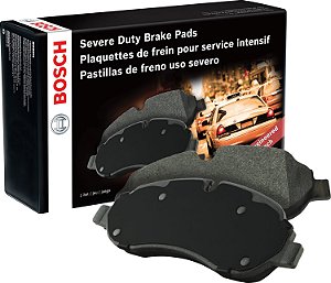 Conjunto de pastilhas de freio para serviço pesado BOSCH BSD433 - Compatível com Chrysler Conquest, Mitsubishi Starion, Mitsubishi Fuso FE, Plymouth Conquest, Toyota Cressida, Pickup, Tacoma; DIANTEIRO