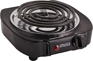 Queimador Elétrico Único IMUSA USA GAU-80305 1100 Watts, Preto