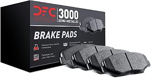 Pastilhas de Freio Semi-Metálicas 3000 da Dynamic Friction Company - Conjunto dianteiro 1311-0433-00