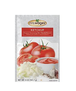 Mix de Ketchup Sra. Wages, 5 Onças (Pacote com 6)