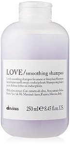 Shampoo Davines LOVE Suavizante | Limpeza Suave para Cabelos Crespos ou Grossos | Suaviza, Amacia e Adiciona Brilho