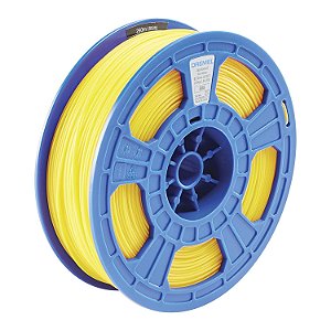 Filamento para impressora 3D Dremel DigiLab PLA-YEL-01, diâmetro de 1,75 mm, peso do carretel de 0,75 kg, cor amarela, habilitado para RFID, nova fórmula e