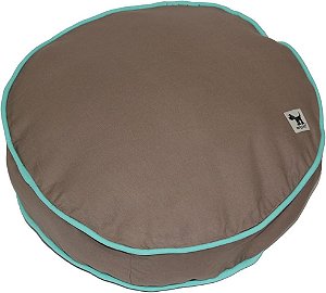 Capa de edredom para cachorro molly mutt Petite - Redonda - Estampa de Cavalos Selvagens - Mede 20’’x20’’x4’’ - 100% Algodão - Durável - Respirável - Sustentável -