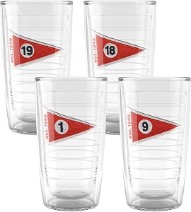 Caneca isolada Tervis Bentgrass Golf, 16oz-4 unidades