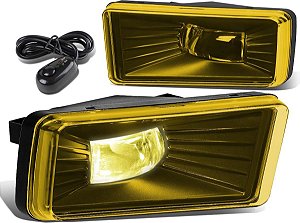 Luz de neblina de LED DNA MOTORING FL-ZTL-262-AM com interruptor [Compatível com Escalade 07-08 / Avalanche 07-13 / Silverado 07-15]