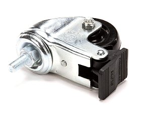 Rodízio giratório Moffat M234213 com freio duplo