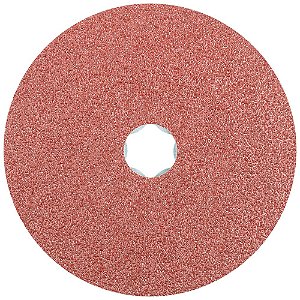Disco de Fibra PFERD 40100 Combiclick, Óxido de Alumínio Tipo A, Diâmetro de 5, 12200 RPM, Granulação 36 (Pacote com 25 unidades)