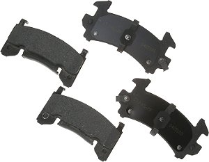 Conjunto de pastilhas de freio de disco cerâmico de grau de serviço Raybestos SGD988C