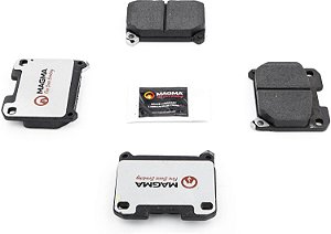 Pastilhas de freio cerâmicas MAGMA Fire Born Braking Pro-Series PSD630C, traseira