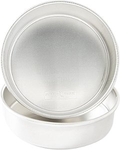 Forma de bolo redonda Nordic Ware, 9 polegadas, 2 unidades