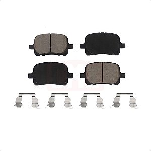 Pastilhas de freio a disco dianteiro de cerâmica CMX-D707 para Toyota Camry Avalon Lexus RX300 ES300 Solara.