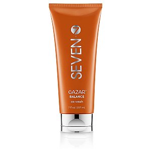SEVEN haircare - Gazar BALANCE co-wash com Aloe Vera e Óleo de Coco - Alternativa de Limpeza em um Passo para Cabelos Cacheados - Nutre e Limpa os Cabelos - Livre de Sulfato e Parabenos