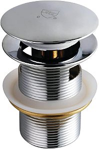 Kingston Brass VTDESHOE Trimscape Tub Drain Shoe, 4-1/16 Inch (L) x 2-3/4 Inch (W), Polished Chrome
Kingston Brass VTDESHOE Trimscape Sapato de Dreno de Banheira,