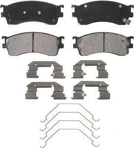 Conjunto de pastilhas de freio dianteiro Wagner QuickStop ZD893 para 2002 Mazda Protege