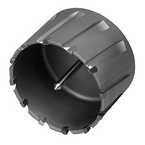 Fresa Anular TCT CS Unitec 9-1-398 C de 3-1/16 de Diâmetro x 3 de Profundidade para Brocas Magnéticas/Prensas de Furadeira 1-1/4 de Haste