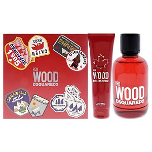 Dsquared2 Red Eau De Toilette, Conjunto de Presente de 100 ml