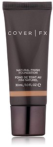 Base de Acabamento Natural Cover FX: Base à base de água que oferece cobertura de 12 horas e acabamento natural, como uma segunda pele, com proteção antioxidante poderosa - N70, 1 Fl Oz