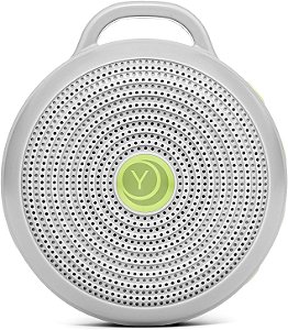 Máquina de Som Portátil Yogasleep Hushh para Ruído Branco para Bebê, 3 Sons Naturais Relaxantes com Controle de Volume, Tamanho Compacto, Cancelamento de Ruído para Ajuda ao Sono, Privacidade no