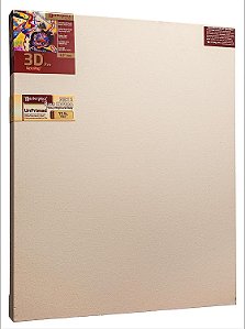 Obra-prima Z2DS-0606 3D Pro 2,5 Sausalito de Peso Pesado e Textura Profunda de Lona de Algodão Esticada 6 x 6 Branca 2 Pacote de 14 oz