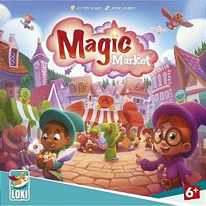 Loki: Mercado Mágico, Jogo de Tabuleiro de Estratégia, Jogabilidade Envolvedora para Crianças, Fácil de Aprender em Minutos, de 2 a 4 Jogadores, para Idades a partir de 6 anos