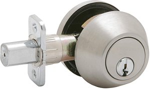 SCHLAGE Dexter pela Schlage JD60V630 Fechadura de cilindro único, aço inoxidável acetinado