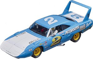 Carreira 27658 Plymouth Superbird Nº. 2 1:32 Escala Analógica Slot Car Veículo de Corrida de Pista de Slot Evolution Carreira