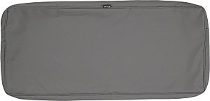 Capa de Almofada para Banco/Settee Externo Classic Accessories Montlake FadeSafe à Prova d'Água 54 x 18 x 3 Polegadas, Capa de Almofada para Balanço de Móveis de Pátio, Cin