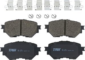Conjunto de pastilhas de freio TRW Pro TRC1759 para Mazda 3 2014-2018, dianteira