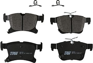 Conjunto de pastilhas de freio TRW Pro TRM1901 para Chrysler Pacifica 2017-2020, traseira e outras aplicações