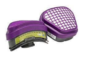 Filtros de reposição para máscara GVS Elipse SPR486 Elipse P100 Multigás, para tamanhos P e M/L.