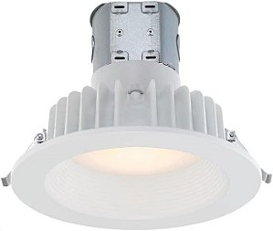 Designers Fountain EV608943WH40 Easy Up 6 in. White Integrated LED Kit Recessed = Designers Fountain EV608943WH40 Kit Embutido de LED Integrado Fácil de Instalar 6 pol. Branco