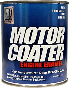KBS Revestimentos 60317 Tinta de Motor Coater na Cor Ouro Velho para Motores - 1 Pint (Aproximadamente 473 ml)