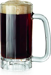 Caneca / Caneco de Cerveja de Plástico Resistente a Quebra, 20 Onças, Policarbonato (Conjunto de 4)