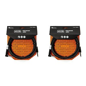 Cabo de Instrumento Padrão MXR de 10 ft | 3.1 m (DCIS10R) (Pacote com 2)