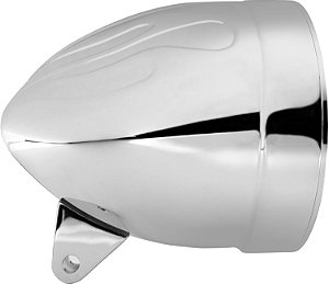 Lanterna de Farol de Moto Ventura Highway de Cromado Flamejante Fundido 5-3/4 Adjure HB54010
