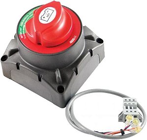 Chave de bateria com sensor óptico operada remotamente BEP 720-MDO de 500A, 12/24V