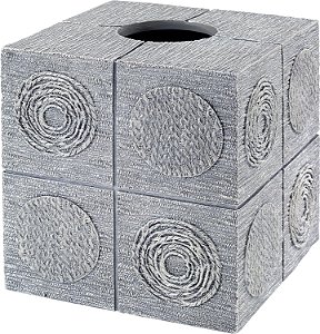 Avanti Linens - Capa para Caixa de Lenços, Essenciais para Banheiro de Hóspedes, Decoração Moderna para Casa (Coleção Galaxy)