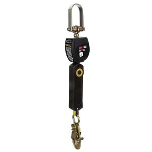 Trava-queda retrátil para operador de empilhadeira Nano-Lok DBI-SALA da 3M, gancho de aço para web, 3100531, 6 pés, Classe 1, ANSI
