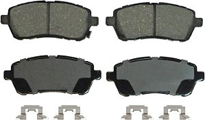 Conjunto de pastilhas de freio dianteiras Wagner QuickStop ZD1454A para Mazda 2 2011