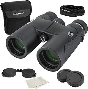 Binóculos Premium Celestron Nature DX ED 10x42 - Lentes Objetivas de Dispersão Extra Baixa - Binóculos para Observação de Pássaros e atividades ao ar livre - Totalmente Multi-Revestido com Prismas BaK-